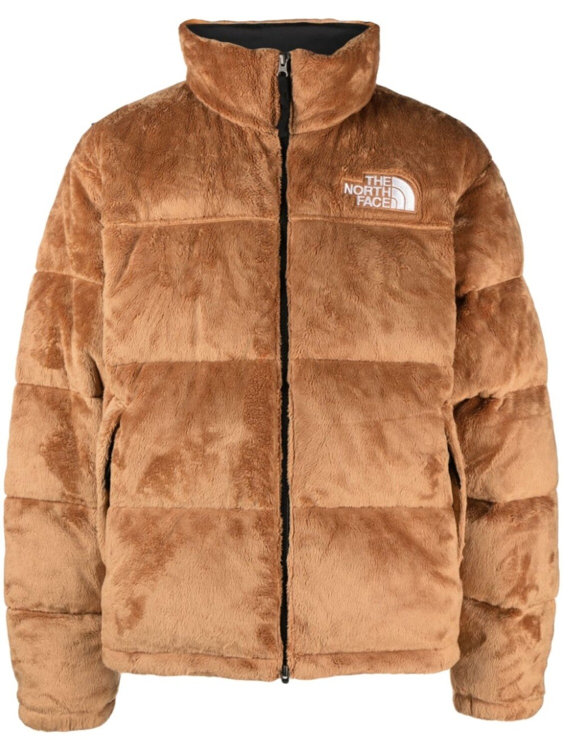 

The North Face стеганая куртка Versa Velour Nuptse, коричневый