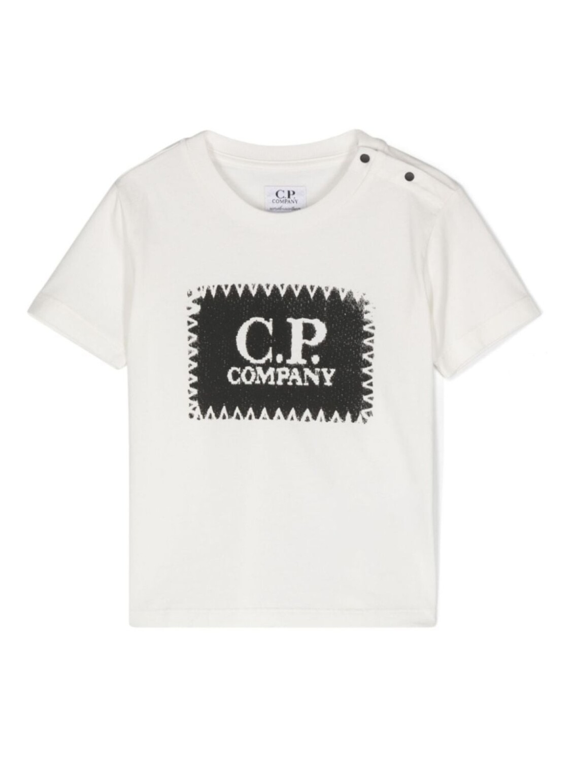 

C.P. Company футболка с логотипом, белый