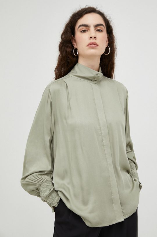 Рубашка Bruuns Bazaar, зеленый