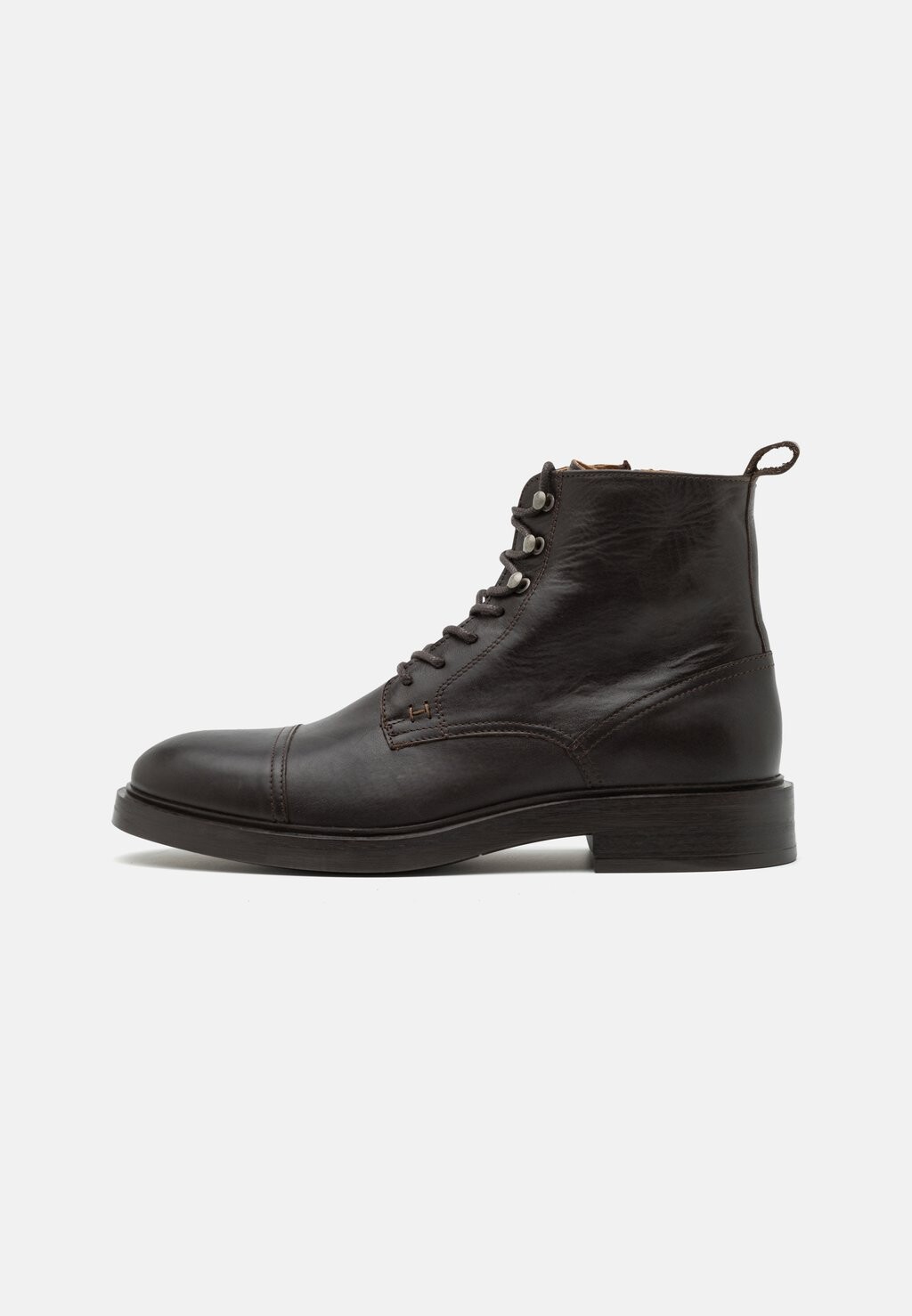 

Ботильоны на шнуровке Egmont Boot Hackett London, цвет dark brown