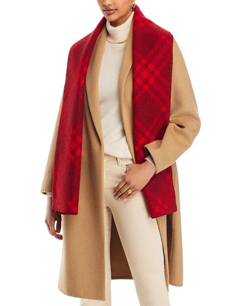 

Другой шерстяной шарф Burberry, цвет Red