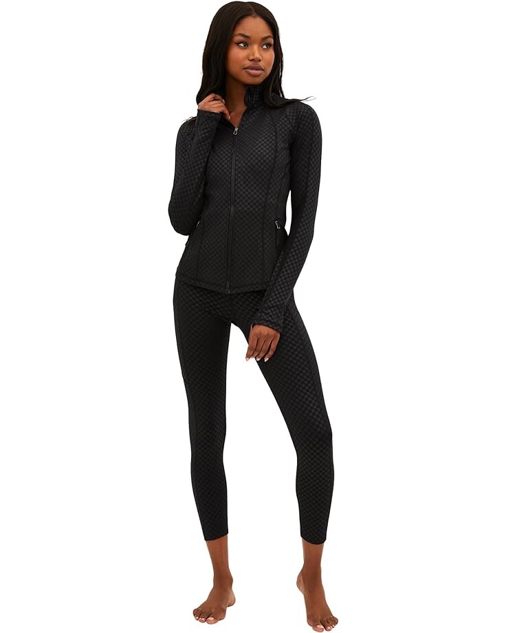 

Куртка Beach Riot Reina Running Jacket, цвет Black Embossed Check
