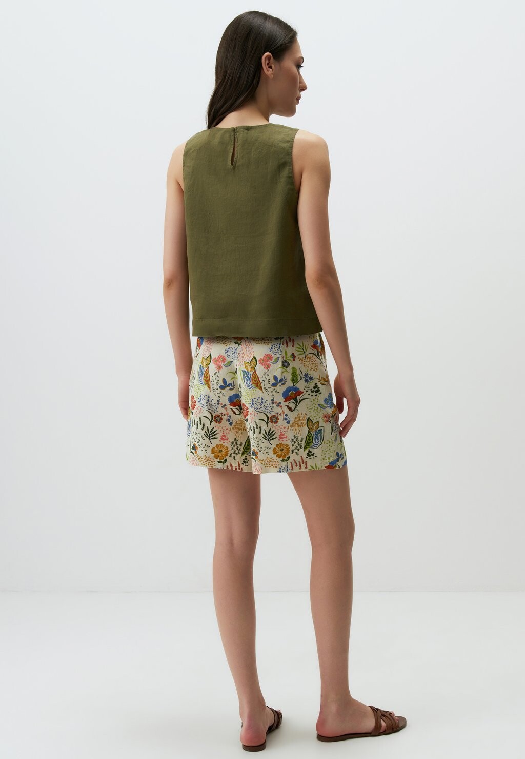 

Блуза ROUND NECK SLEEVELESS Jimmy Key, цвет Haki