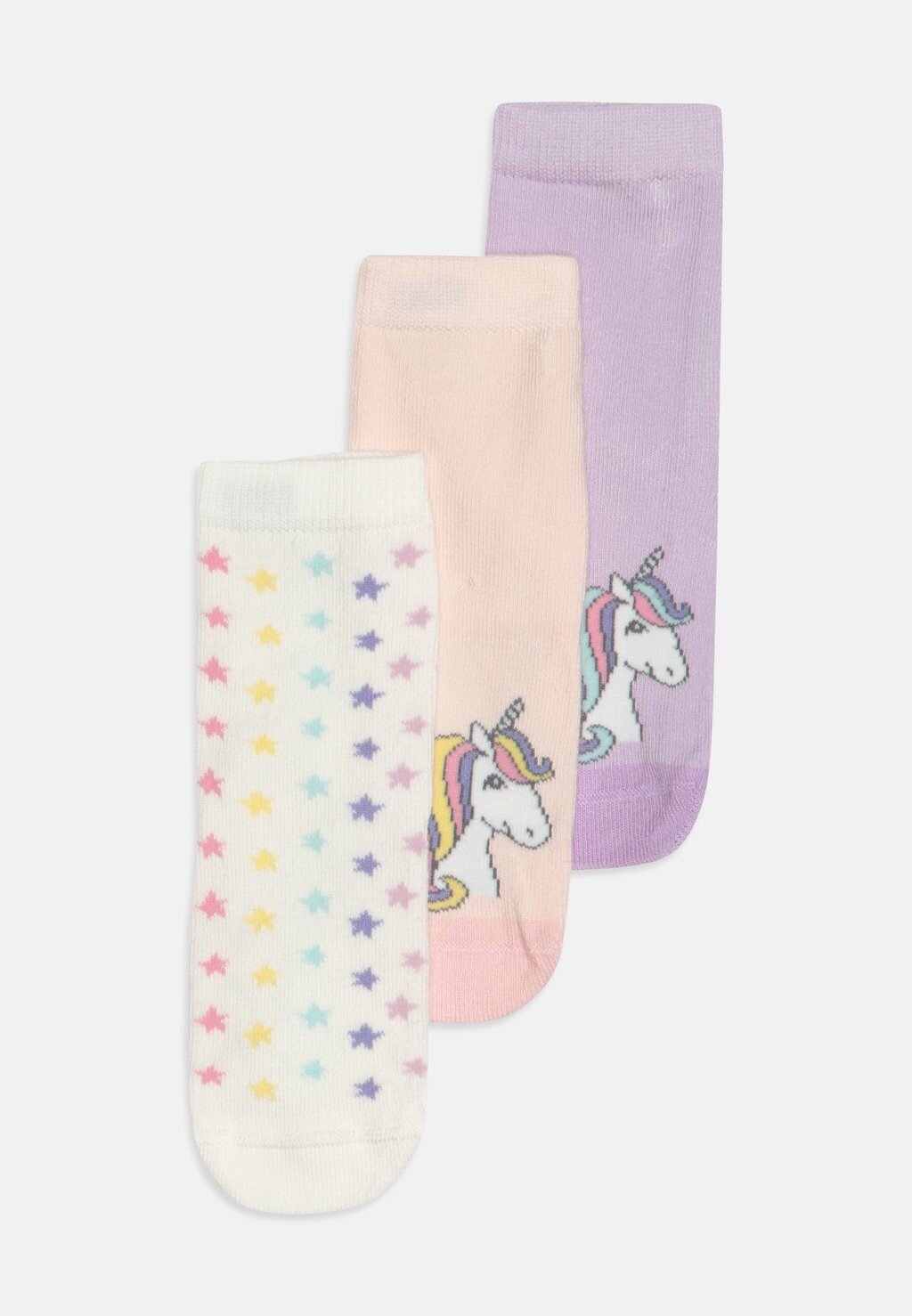 Носки Unicorn 3 Pack Lindex, цвет light dusty white