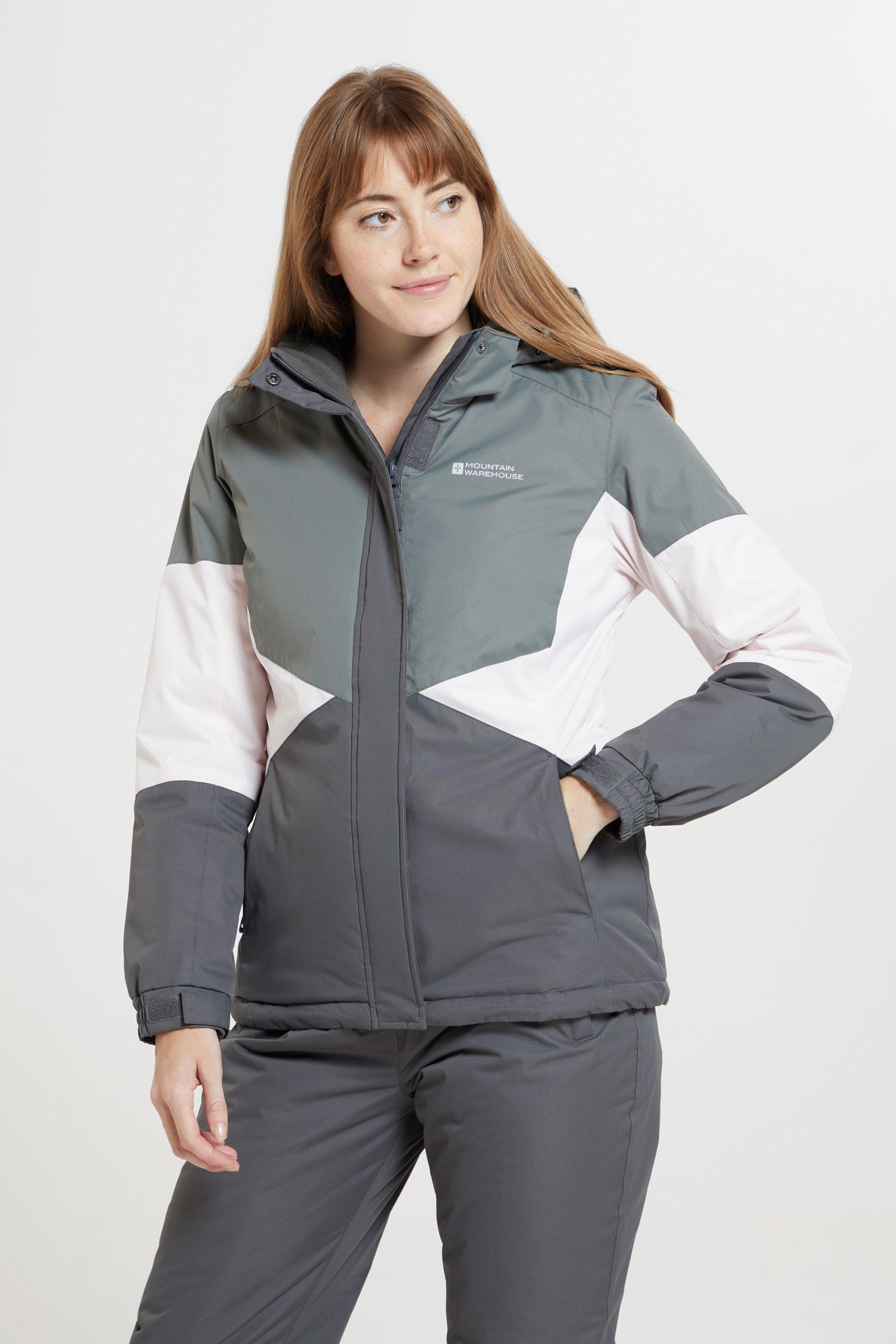 Лыжная куртка Moon Лыжная куртка с капюшоном и защитой от снега Mountain Warehouse, хаки