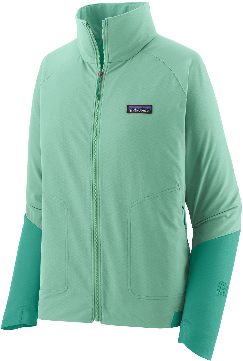 Куртка R1 CrossStrata — женская Patagonia, зеленый