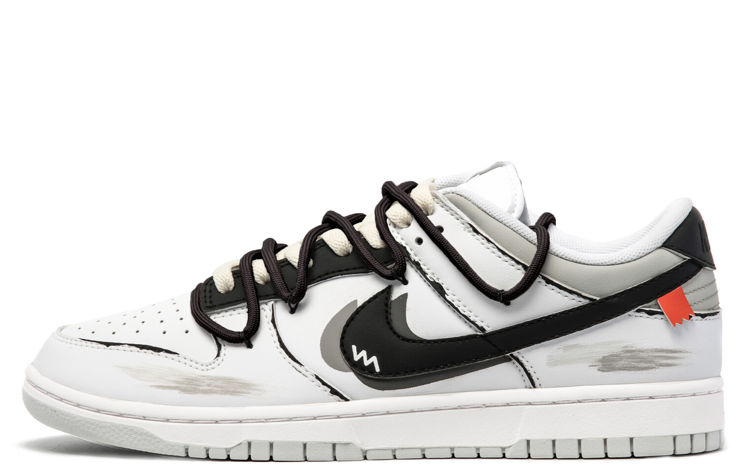 

Кроссовки Nike Dunk Low, белый/черный