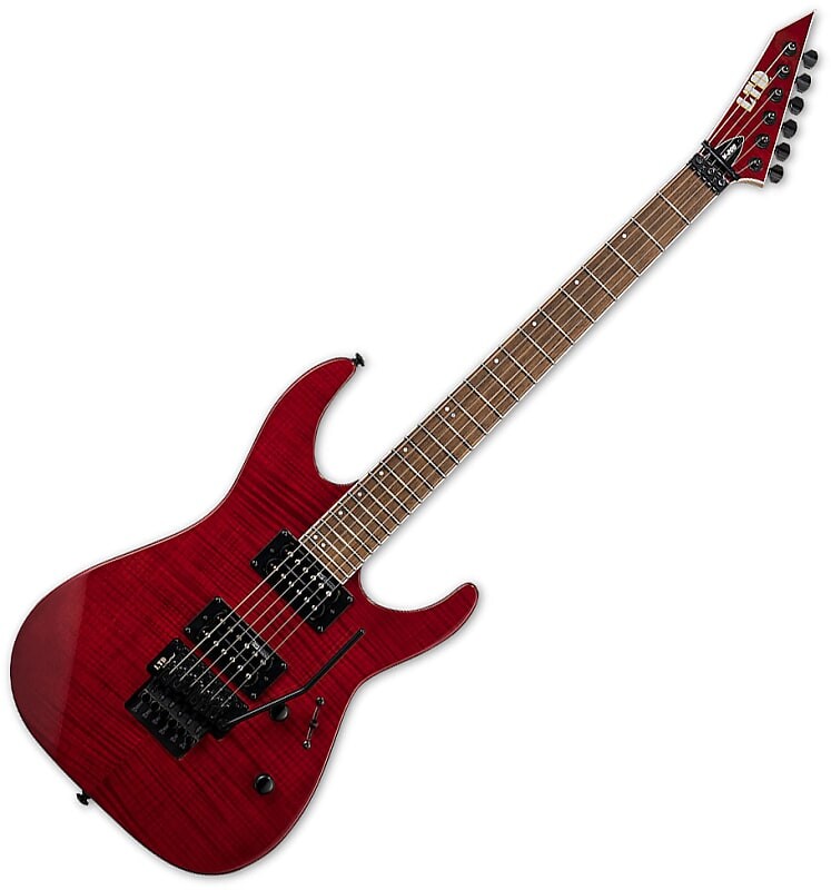 

Электрогитара ESP LTD M-200FM Electric Guitar See Thru Red