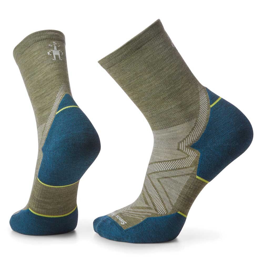

Носки Smartwool Run Targeted Cushion Mid Crew, зеленый