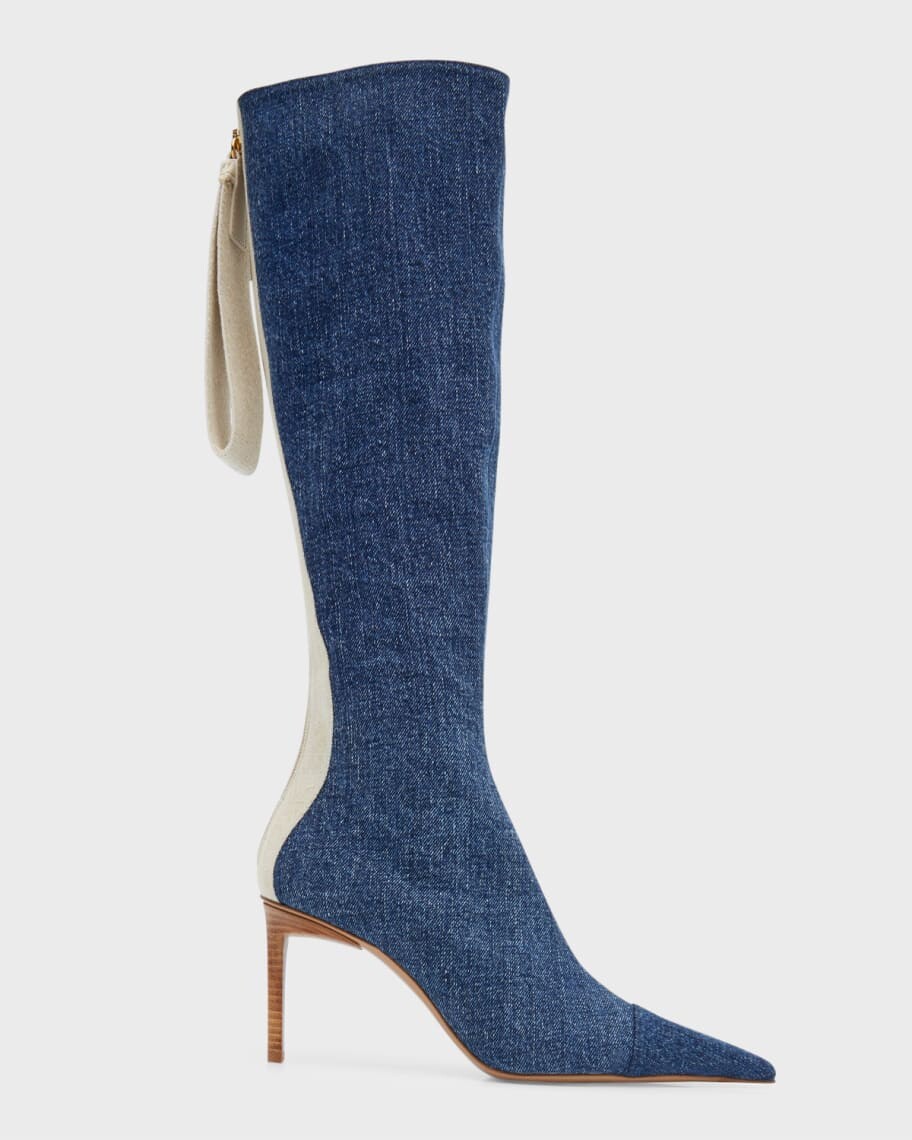 

Ботинки Les Bottes Cordao Stiletto Jacquemus