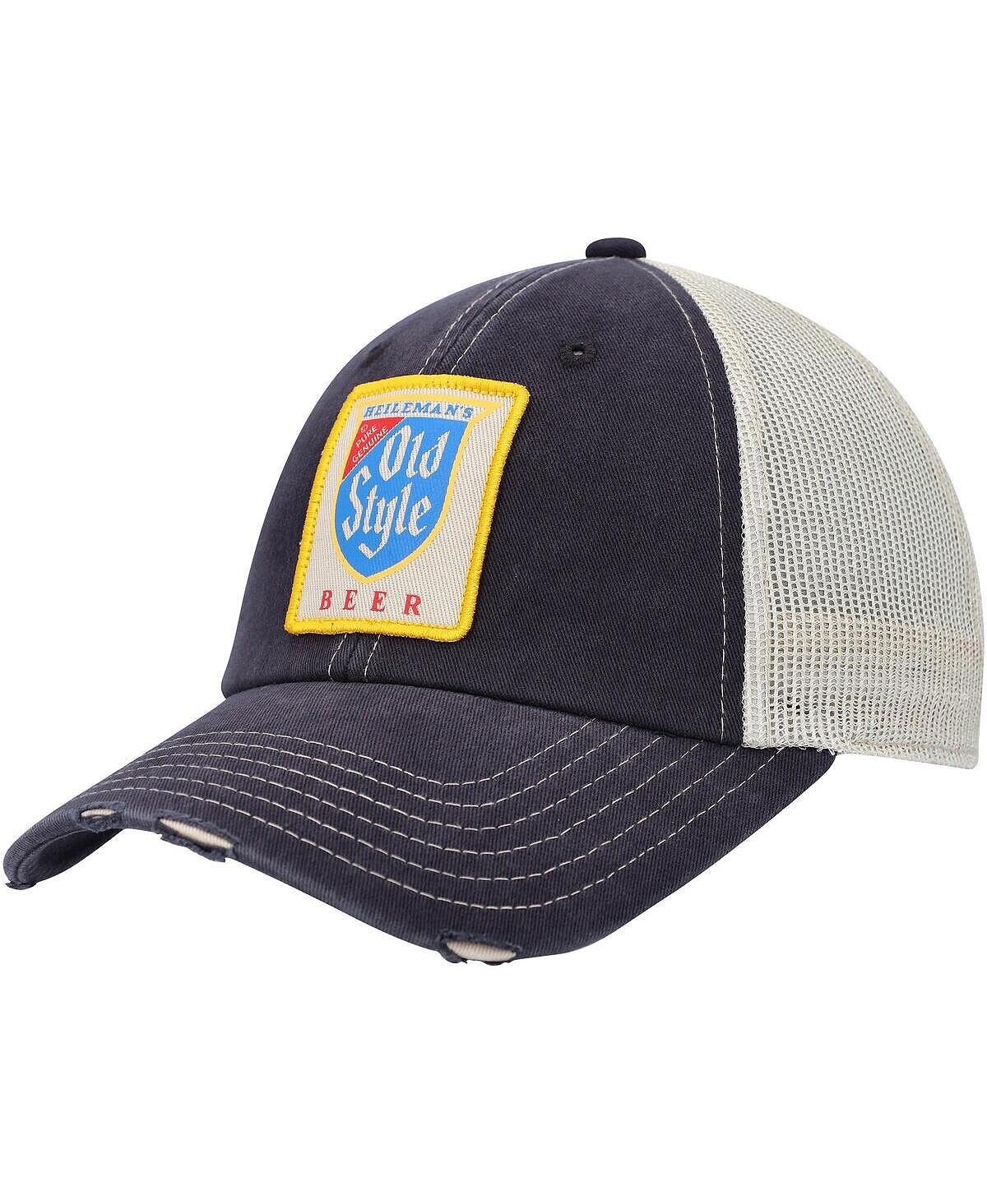 

Мужская темно-синяя кремовая шляпа Orville Snapback Old Style American Needle