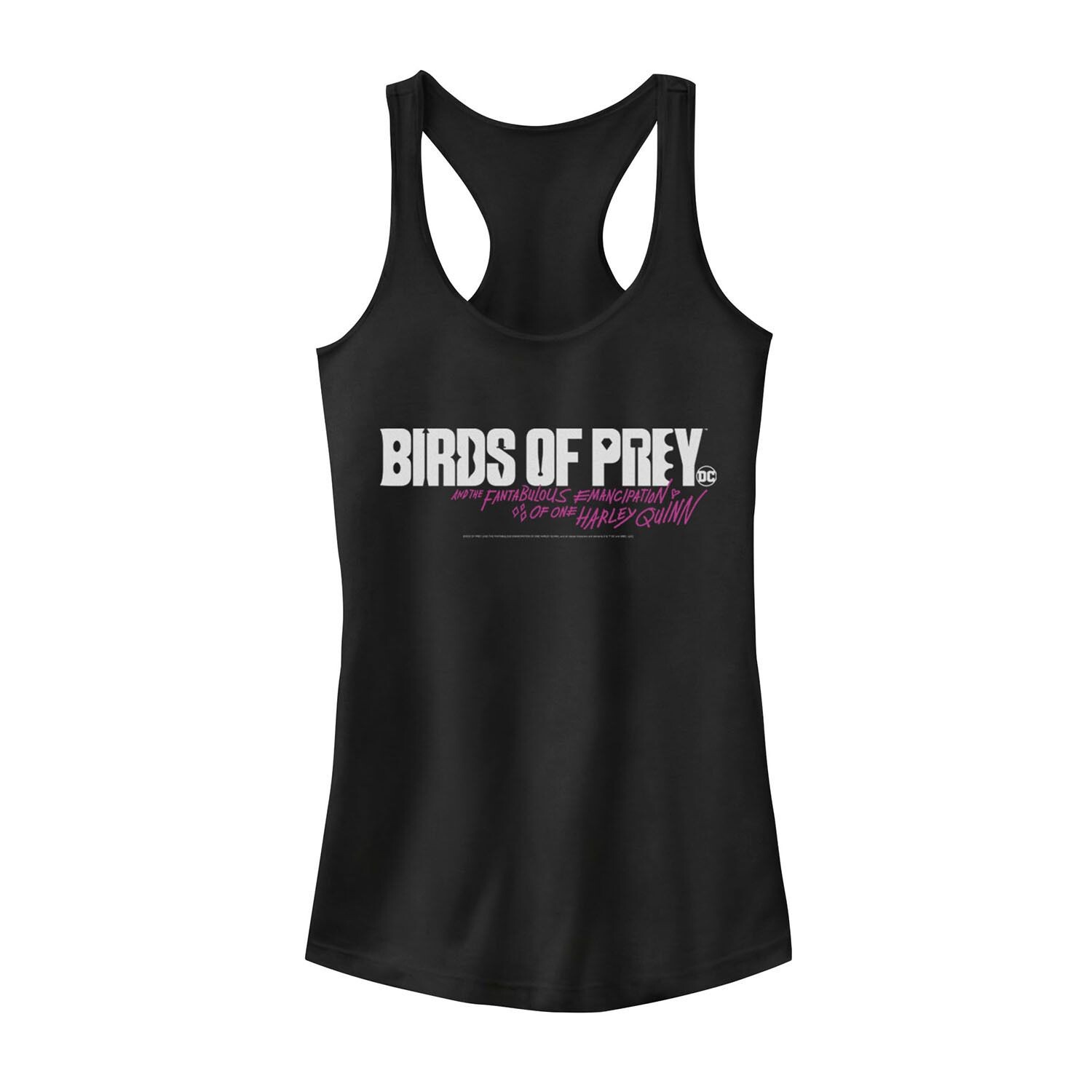 

Майка с текстовым логотипом Birds Of Prey для юниоров Licensed Character