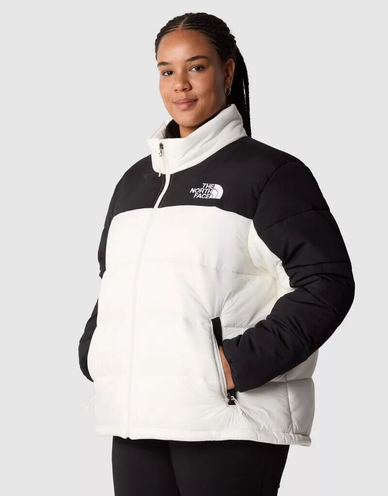 

Утепляющая куртка The North Face Plus Himalayan белого цвета гардении