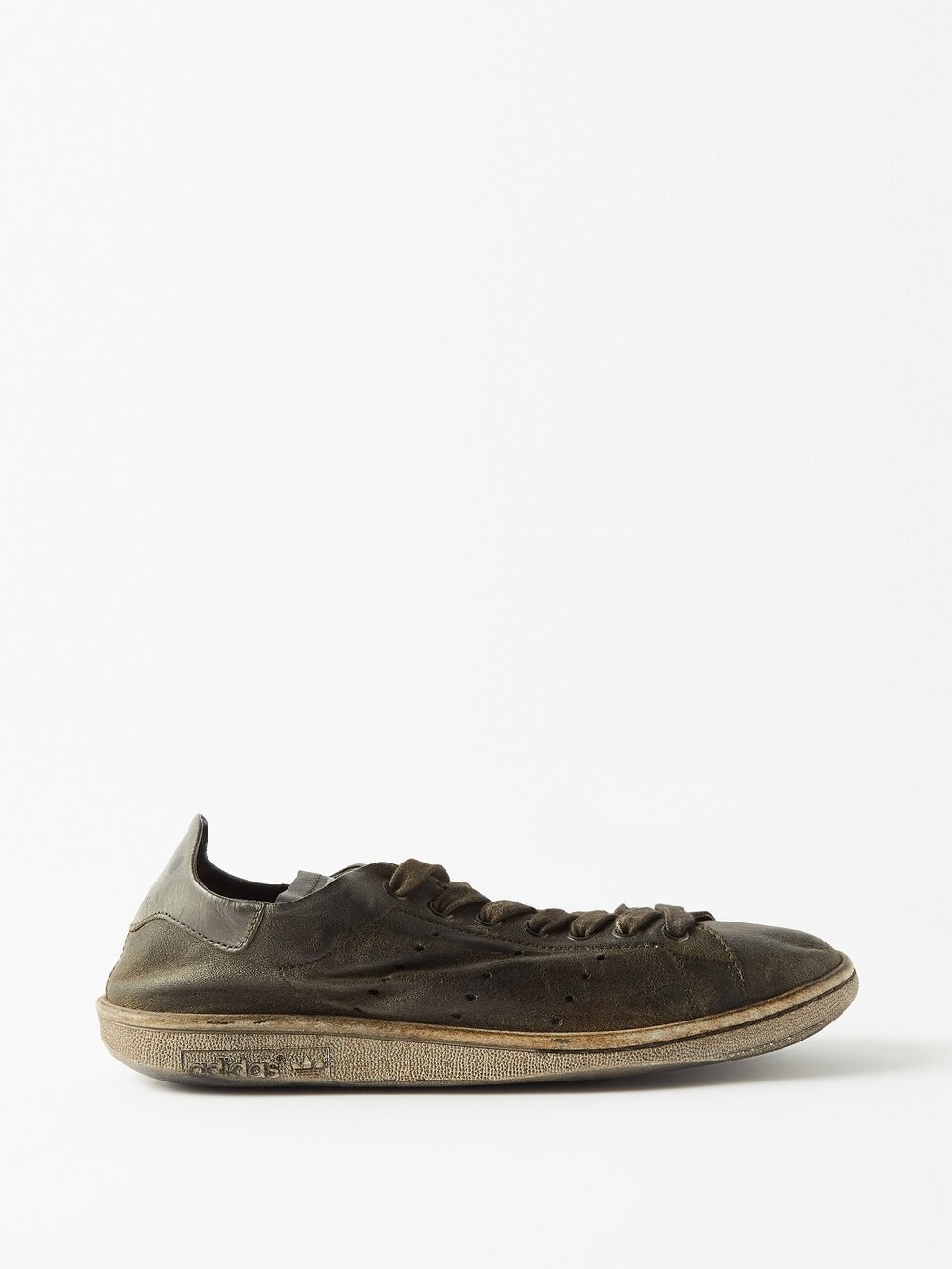 

Кроссовки из потертой кожи adidas stan smith из коллекции x adidas Balenciaga, черный