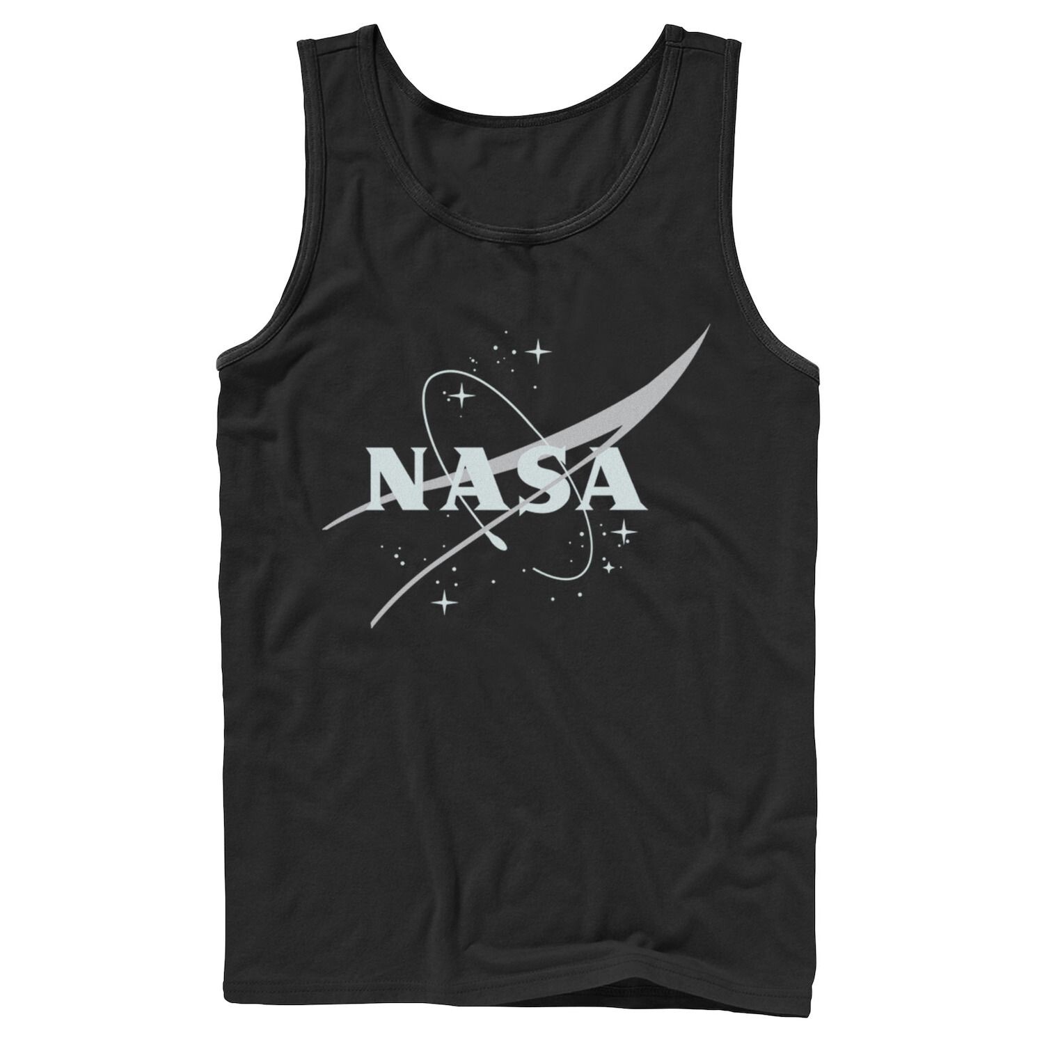 

Мужская майка с графическим логотипом NASA Simple Streaks и Stars Licensed Character
