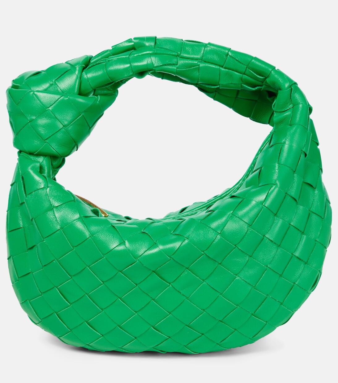 

Сумка-тоут Jodie Mini из кожи Bottega Veneta, зеленый