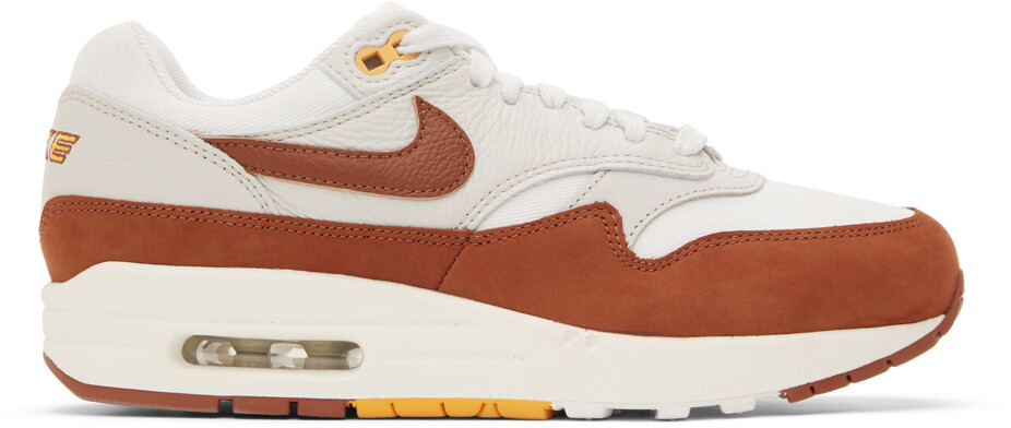 

Бело-оранжевые кроссовки Nike Air Max 1 LX, Оранжевый