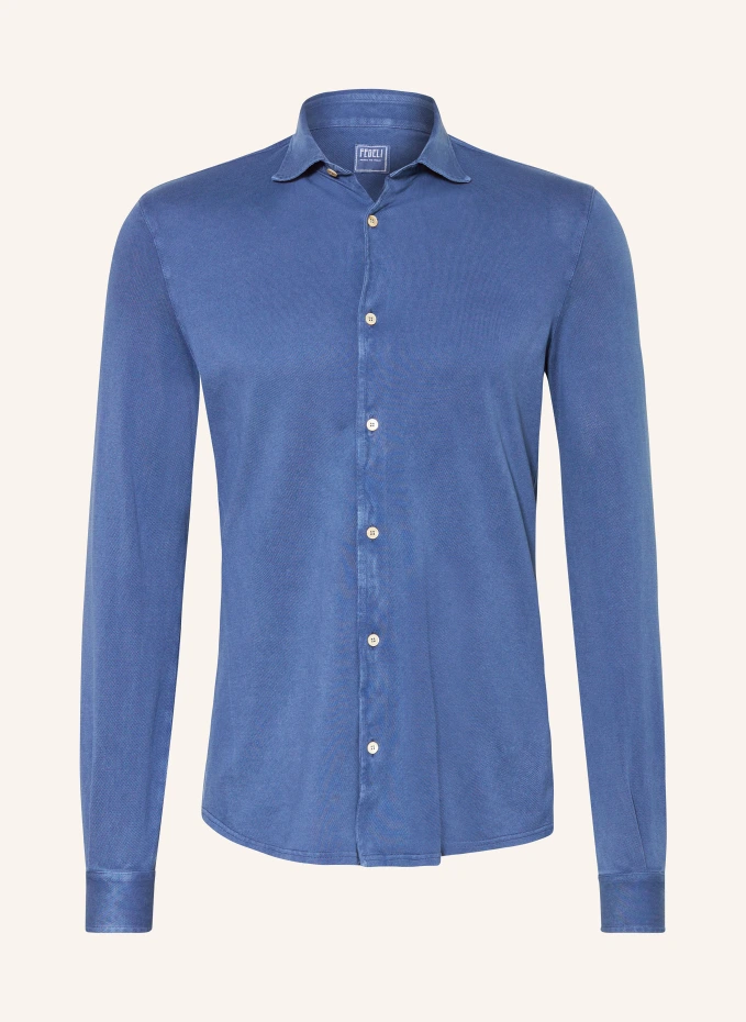 

Рубашка stelve extra slim fit Fedeli, синий