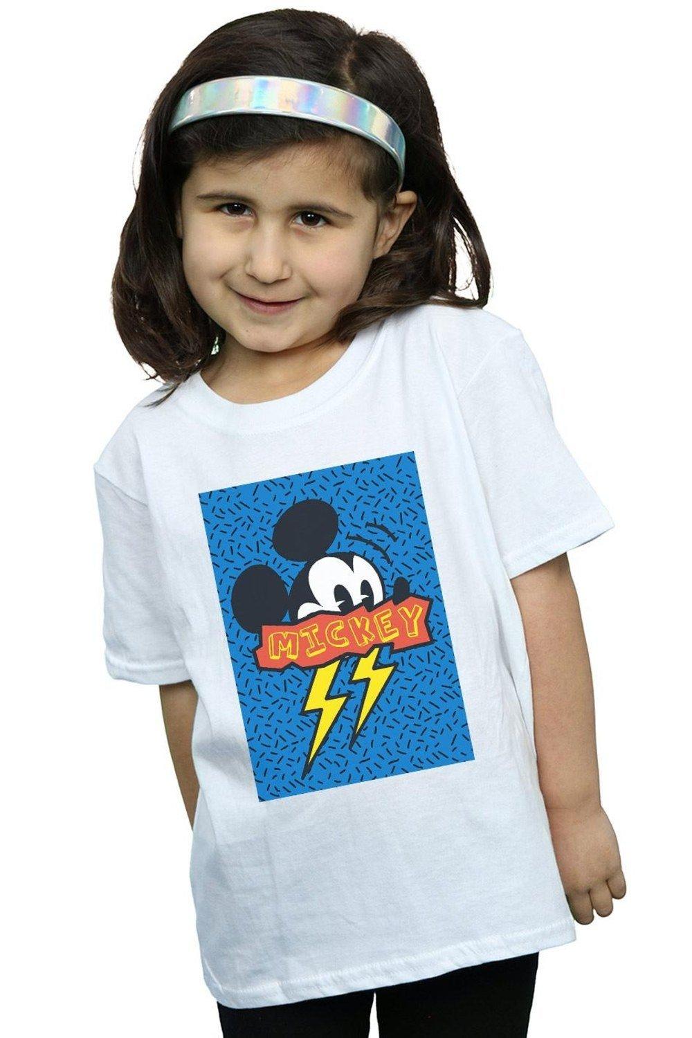 Хлопковая футболка с Микки Маусом в стиле 90-х годов Disney, белый хлопковая футболка в стиле 90 х годов whitney houston белый