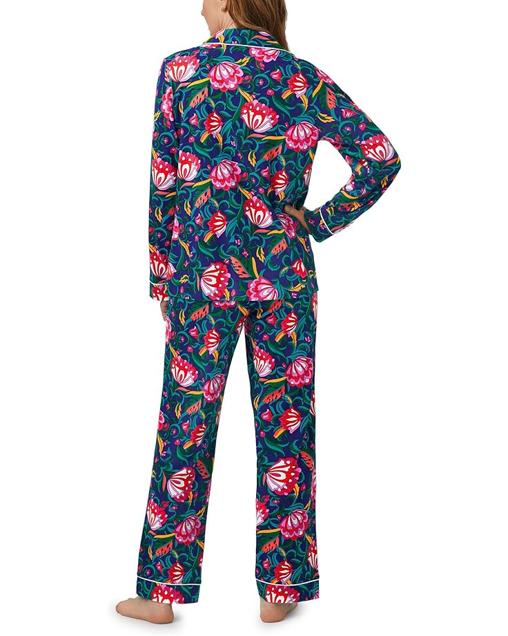 Пижамный комплект Bedhead PJs Trina Turk x Bedhead Long Sleeve Classic PJ Set, цвет India Garden
