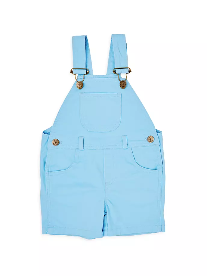 

Небесно-голубые шорты для малышей, малышей и малышей Dotty Dungarees, синий