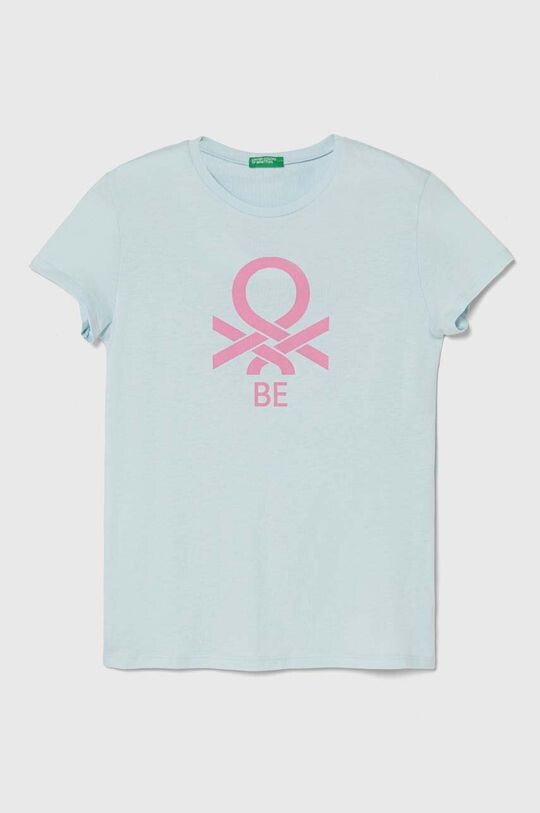 

United Colors of Benetton Детская хлопковая футболка, синий