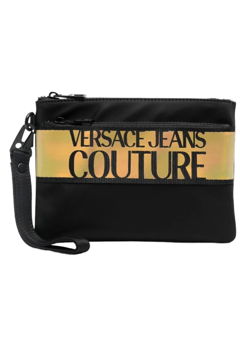 

Косметичка Versace Jeans Couture, черное золото.