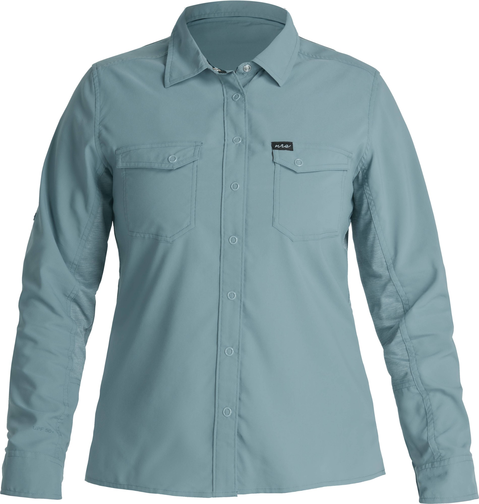 цена Рубашка-гид с длинными рукавами — женская NRS, серый