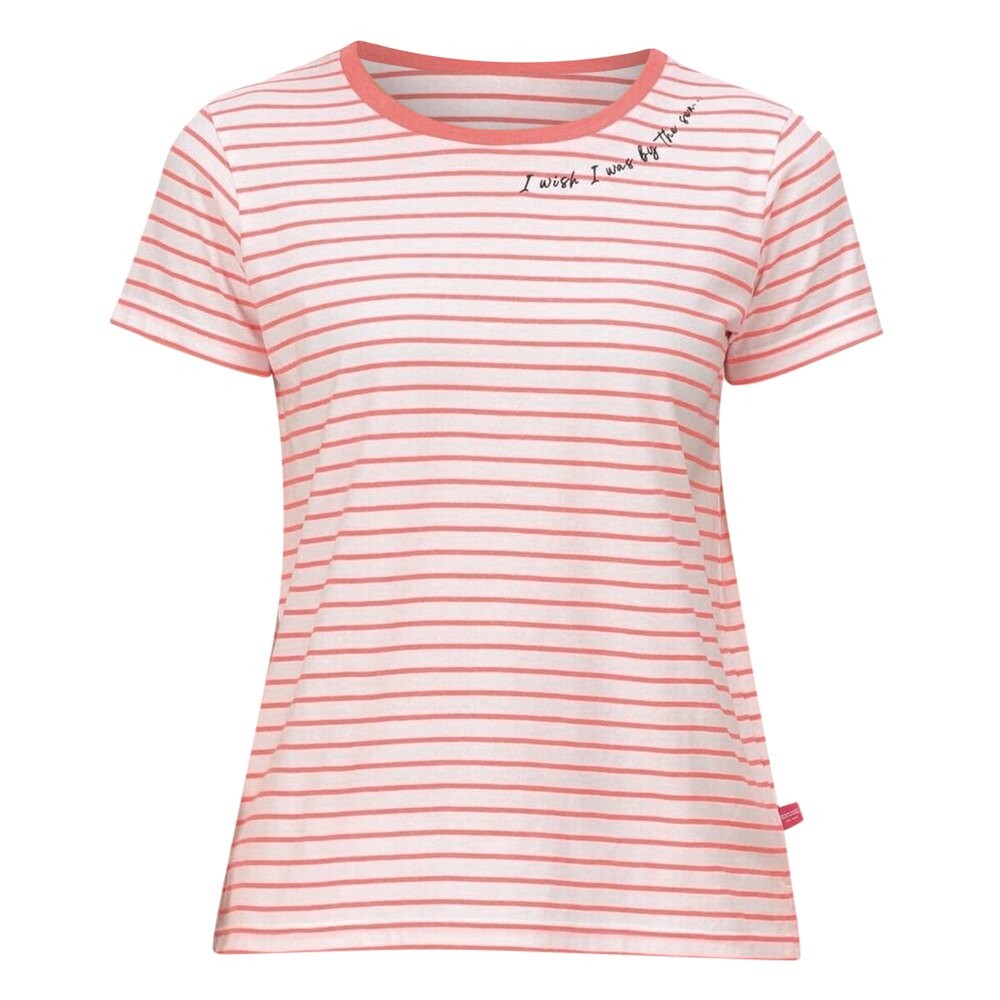 

Футболка Regatta Odalis Stripe, розовый