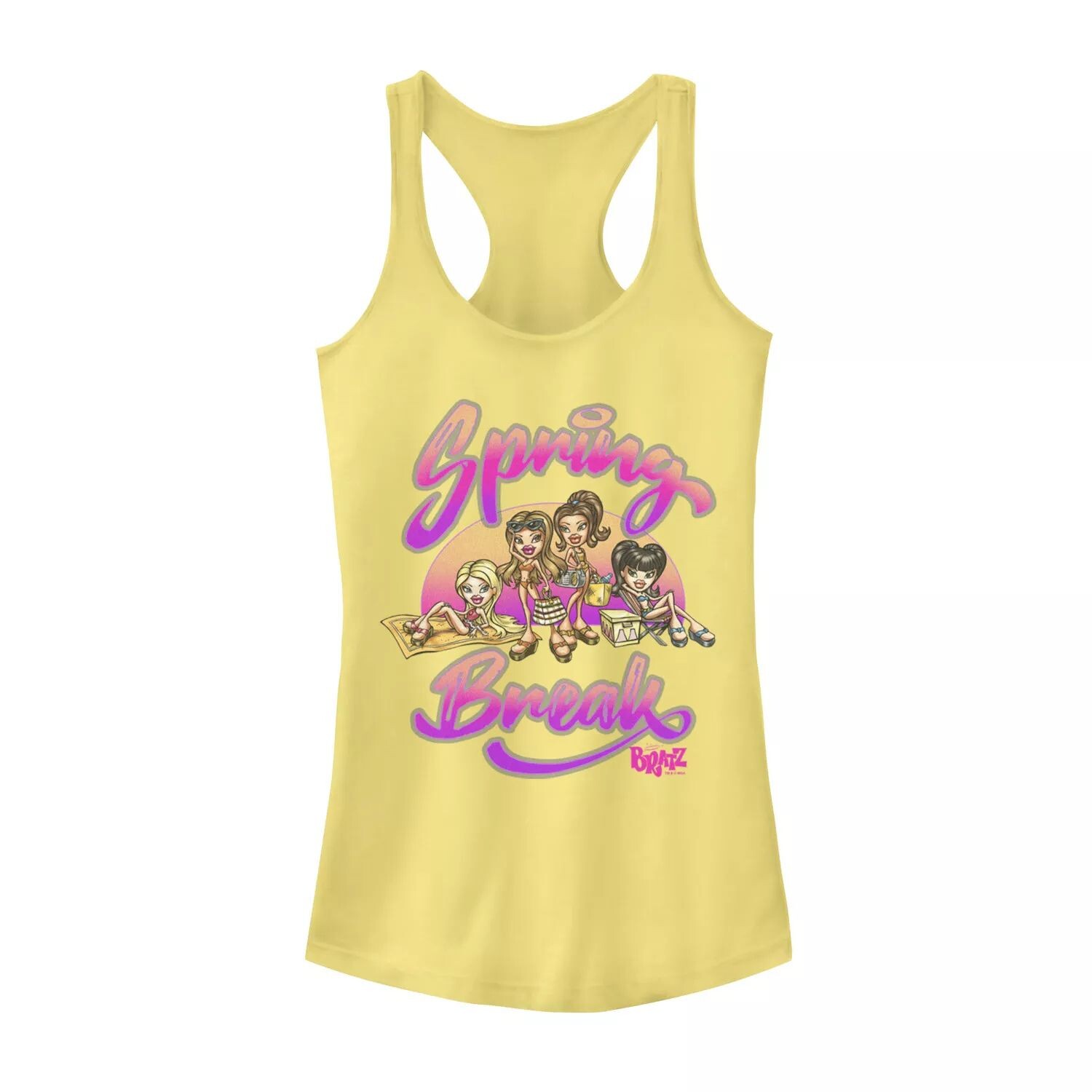

Майка Juniors' Bratz Spring Break Sunset Group Shot Licensed Character