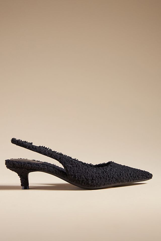 

Джеффри Кэмпбелл Persona Teddy Kitten Heels, черный