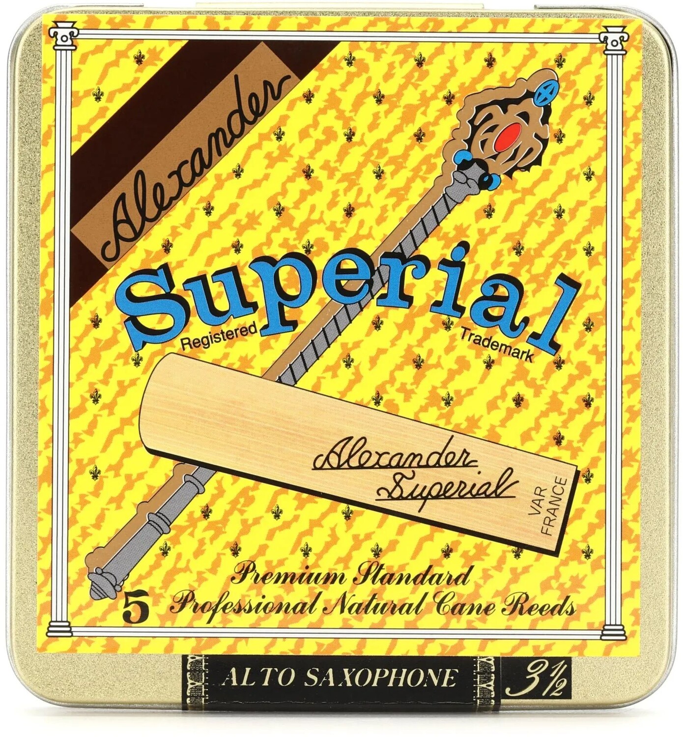 

Alexander Reeds Трость для альт-саксофона Alexander Superial — 3,5 (5 шт.)