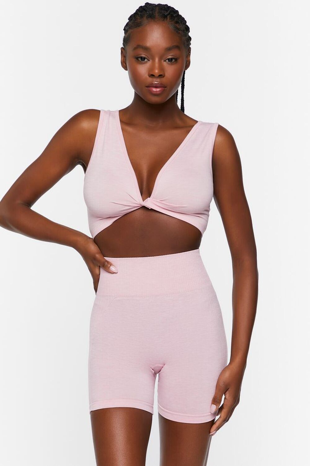 

Бесшовные байкерские шорты Active Space Dye Forever 21