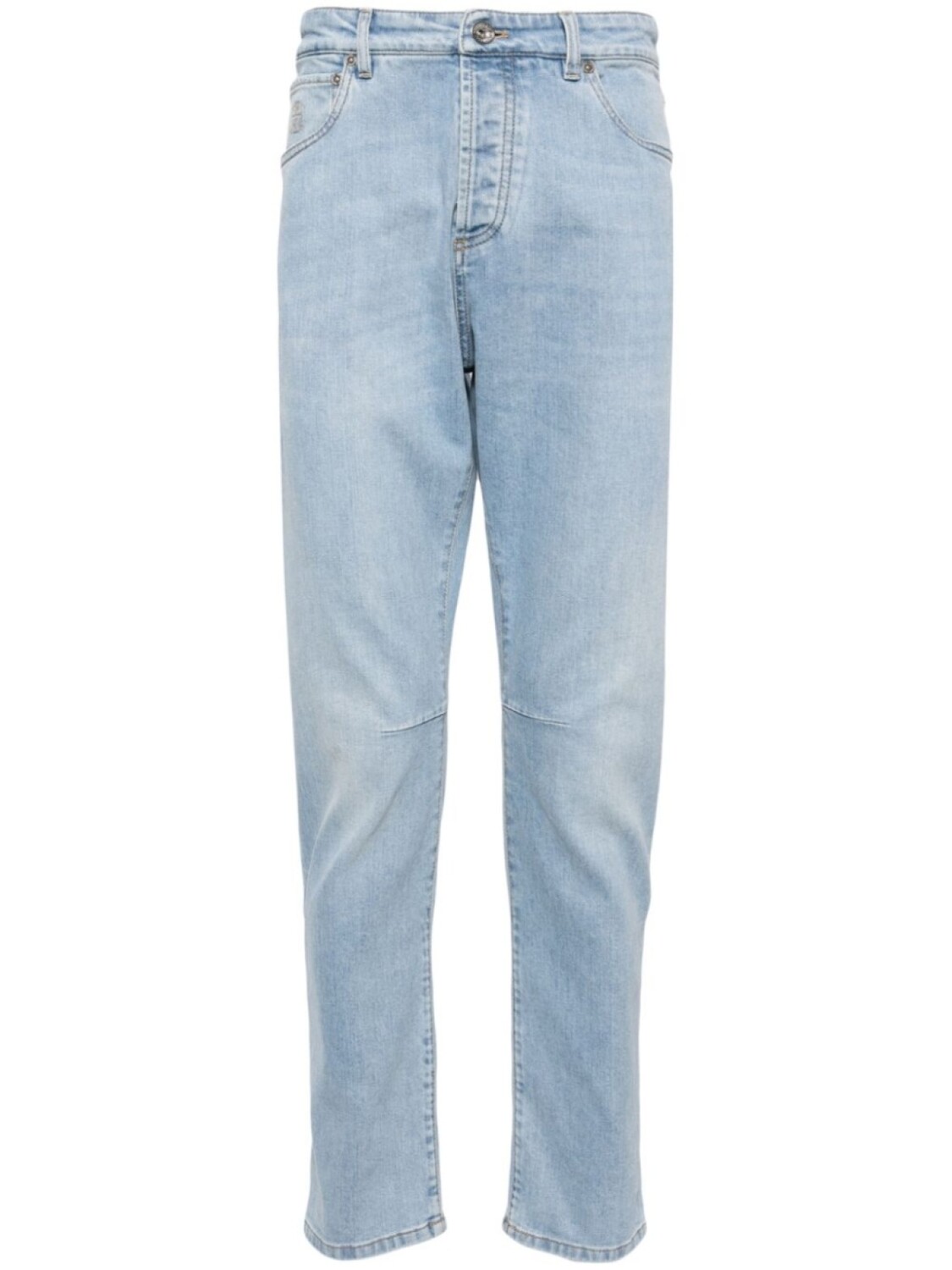

Brunello Cucinelli прямые джинсы, синий
