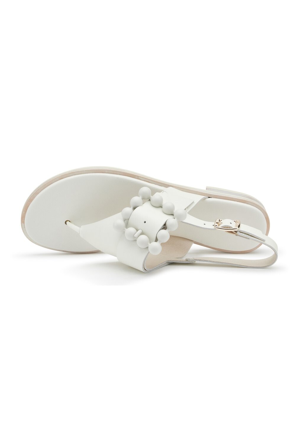 

Шлепанцы WITH TONAL BUCKLE Frau Shoes, белый