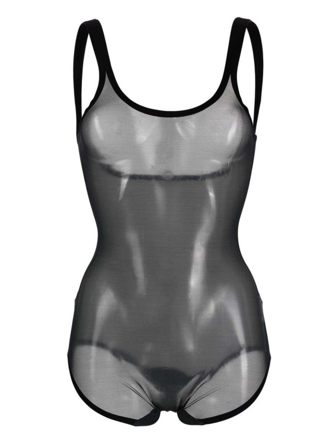 

Wolford боди из тюля, черный