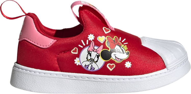Кроссовки Disney x Superstar 360 I 'Minnie Mouse and Daisy Duck', красный