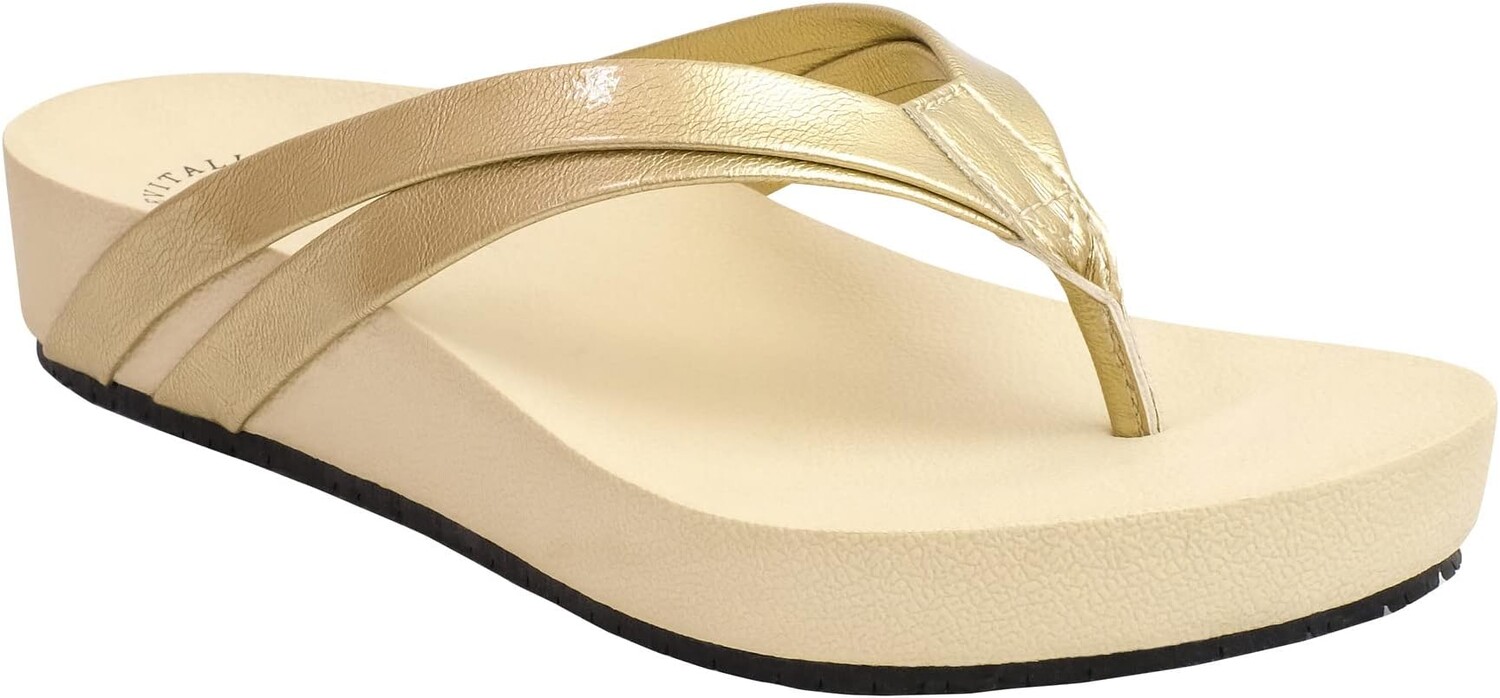 

Шлепанцы Sandy Seas Flip-Flop Revitalign, золото
