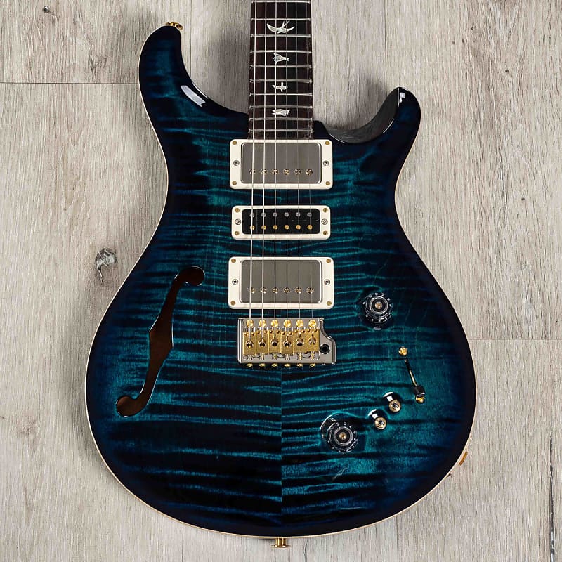 Электрогитара PRS Paul Reed Smith Special Semi-Hollow 10 Top Guitar, Rosewood, Cobalt Blue