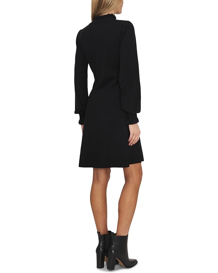 

Платье CeCe Mock Neck Sweaterdress, цвет Rich Black