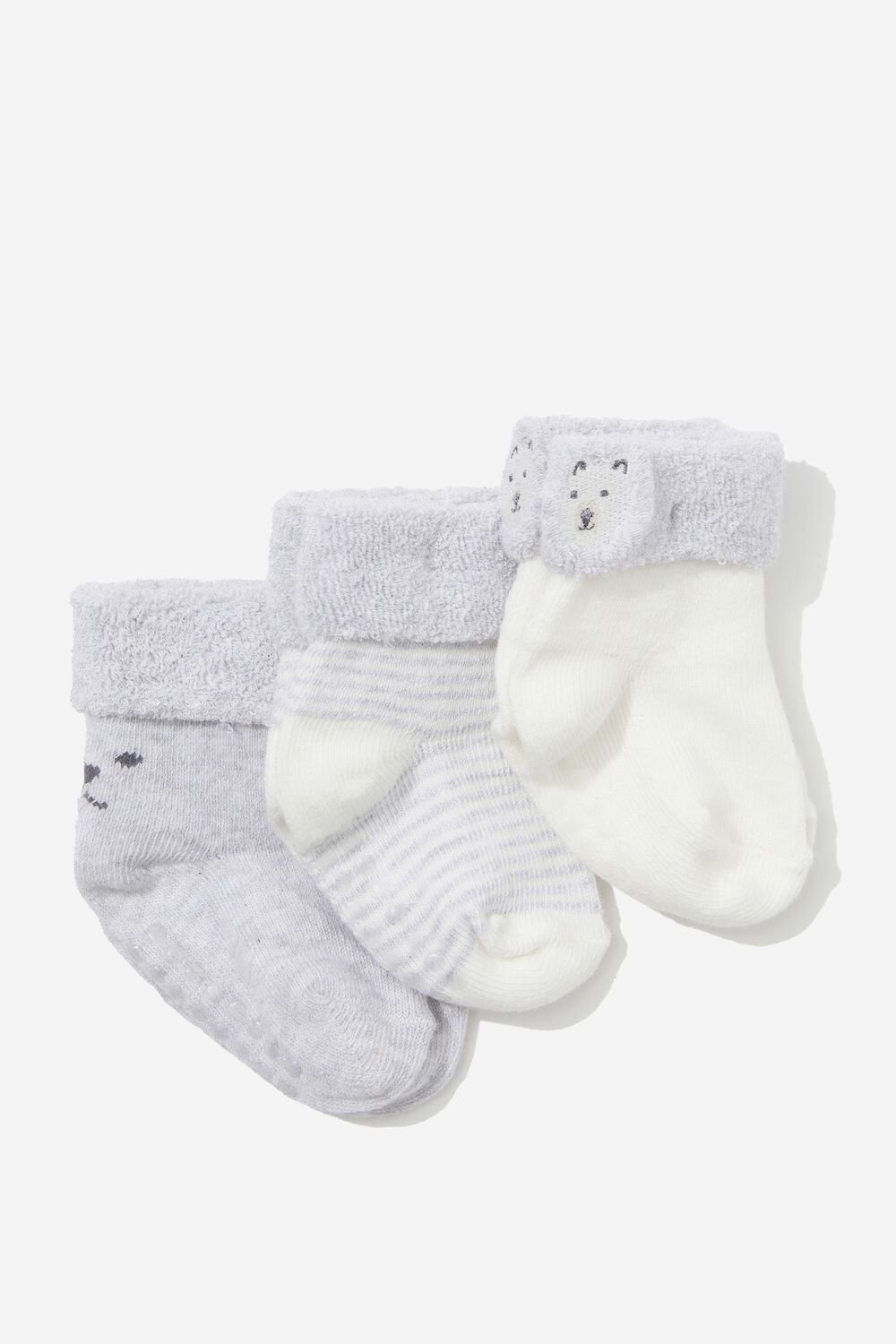 3 шт. махровых детских носков Cotton On