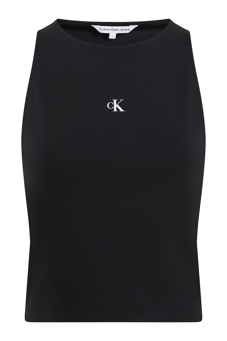 

Топ с вырезом на спине Calvin Klein Jeans, черный