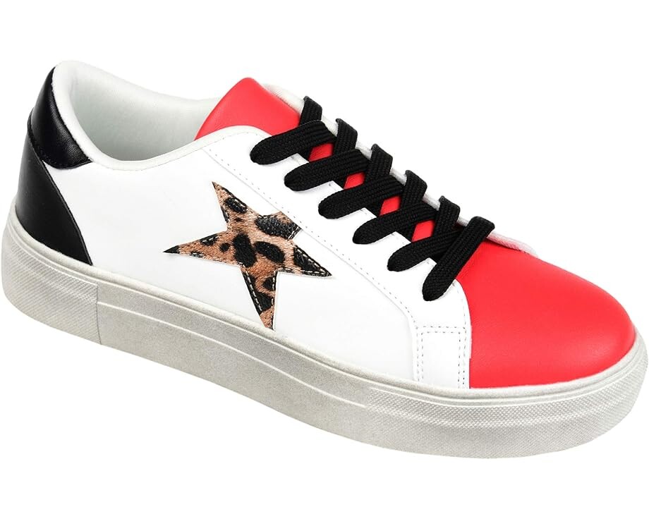 

Кроссовки Journee Collection Comfort Foam Adair Sneaker, цвет Leopard