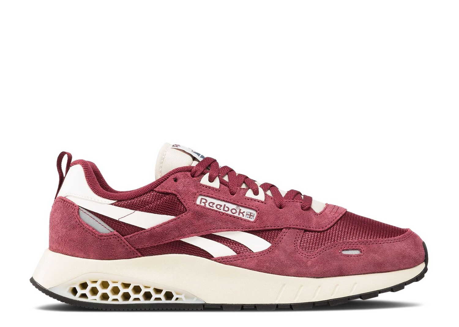 

Кроссовки Reebok Classic Leather Hexalite 'Classic Maroon', красный