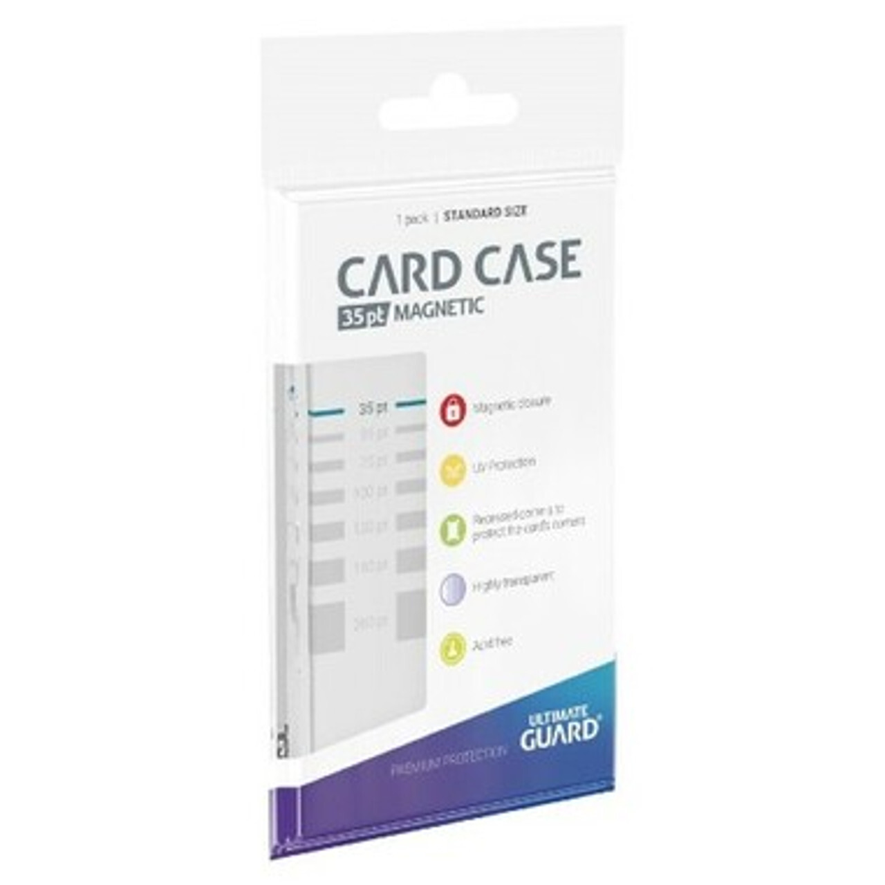 

Аксессуары Ultimate Guard: Magnetic Card Case - Standard Size (35PT)