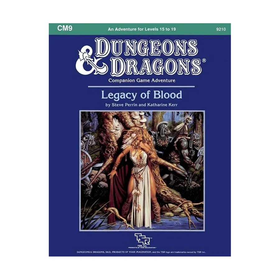 

Модуль Legacy of Blood (POD, Standard Color), Basic Dungeons & Dragons (Original Edition) - Modules & Adventures - CM Series