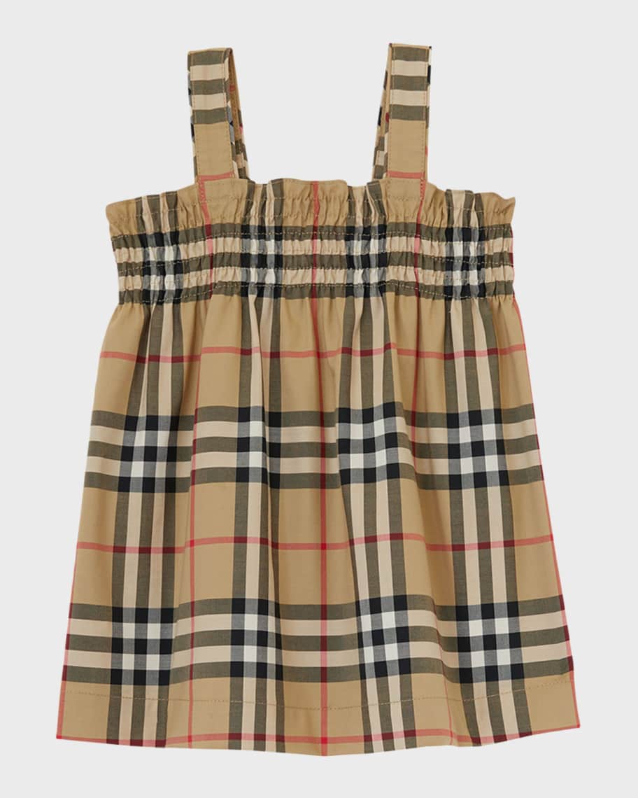 

Платье Joan Vintage Check с принтом для девочек, размер Newborn-18M Burberry