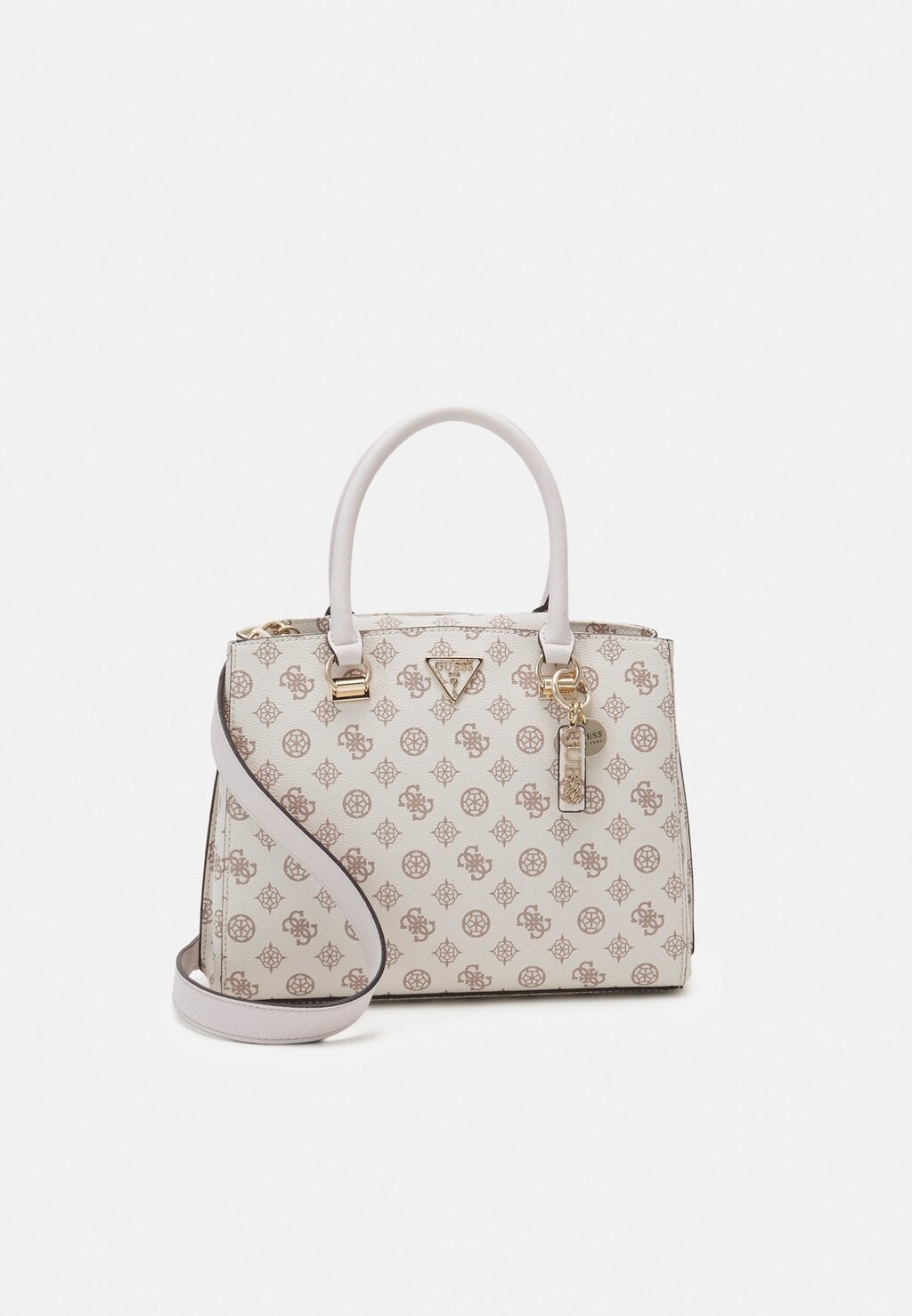 

Сумочка Guess NOELLE GIRLFRIEND SATCHEL, кремовый логотип