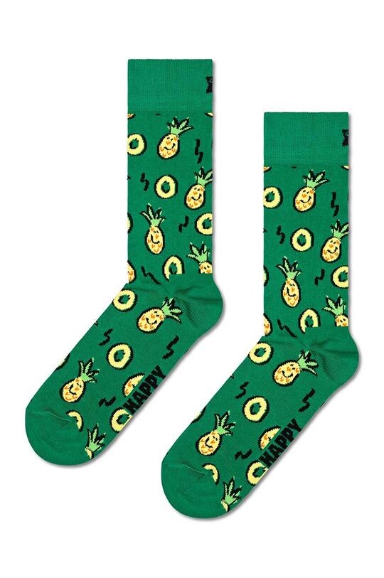 

Ананасовый носок Happy Socks, зеленый