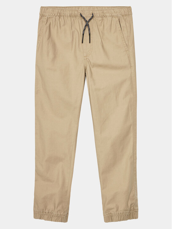 Тканевые брюки стандартного кроя Gap, бежевый тканевые брюки стандартного кроя gap зеленый